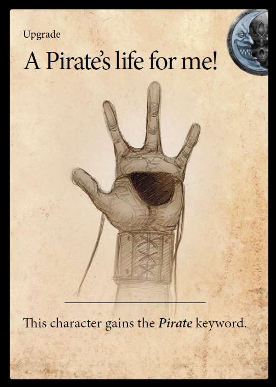 A Pirate's Life For Me