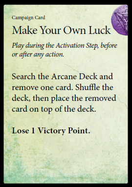 Make Your Own Luck