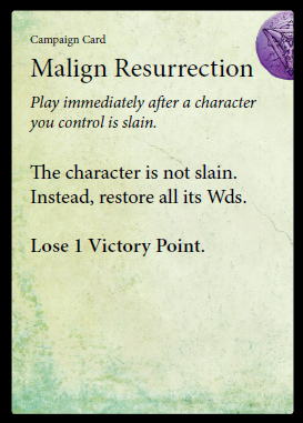Malign Resurrection