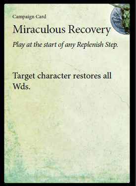 Miraculous Recovery
