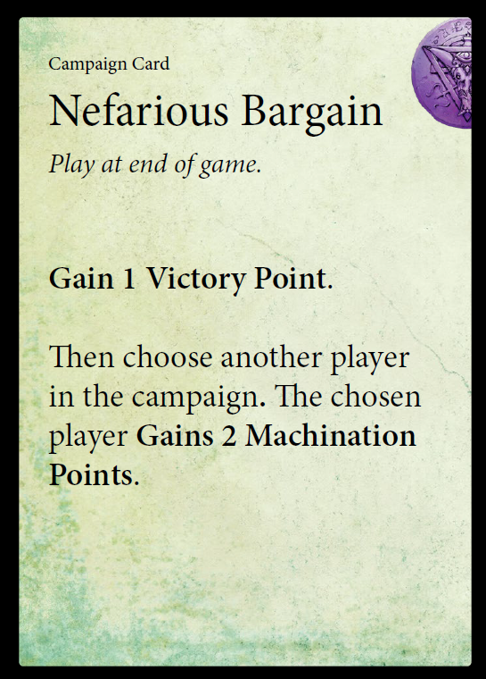 Nefarious Bargain
