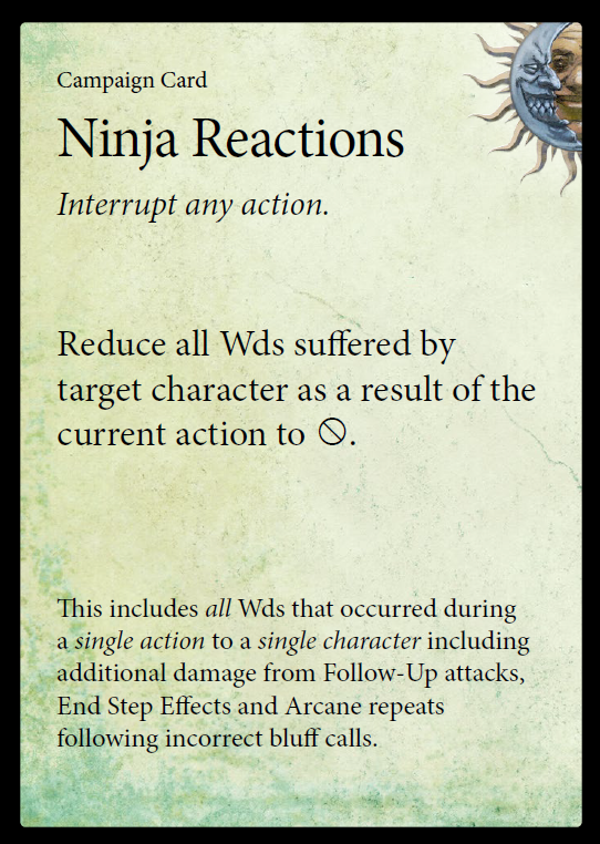 Ninja Reactions