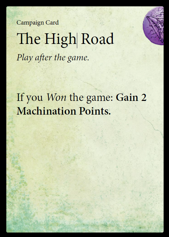 The High Road